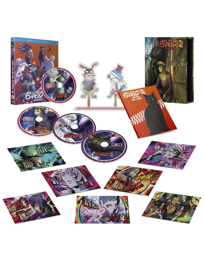 Crunchyroll Ent Akudama Drive Limited Edition Blu-Ray/DVD