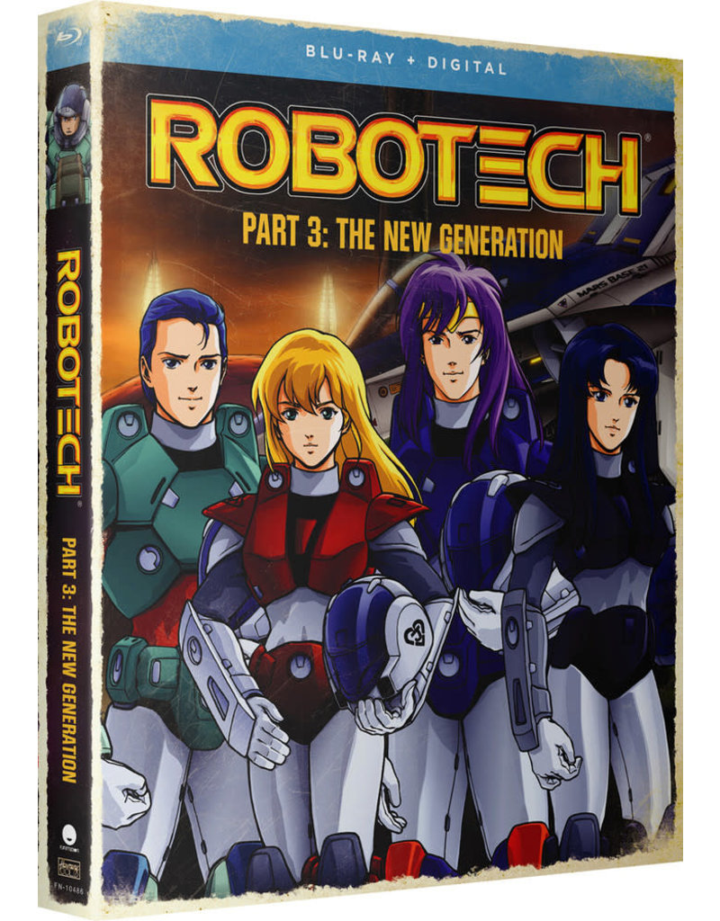 Crunchyroll Ent Robotech Part 3 The New Generation Blu-ray