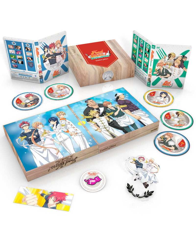 Sentai Filmworks Food Wars! The Fourth Plate Premium Box Set Blu-ray/DVD