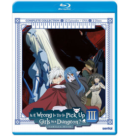 Sentai Filmworks Is It Wrong to Try to Pick Up Girls in a Dungeon?! Season 3 Blu-ray