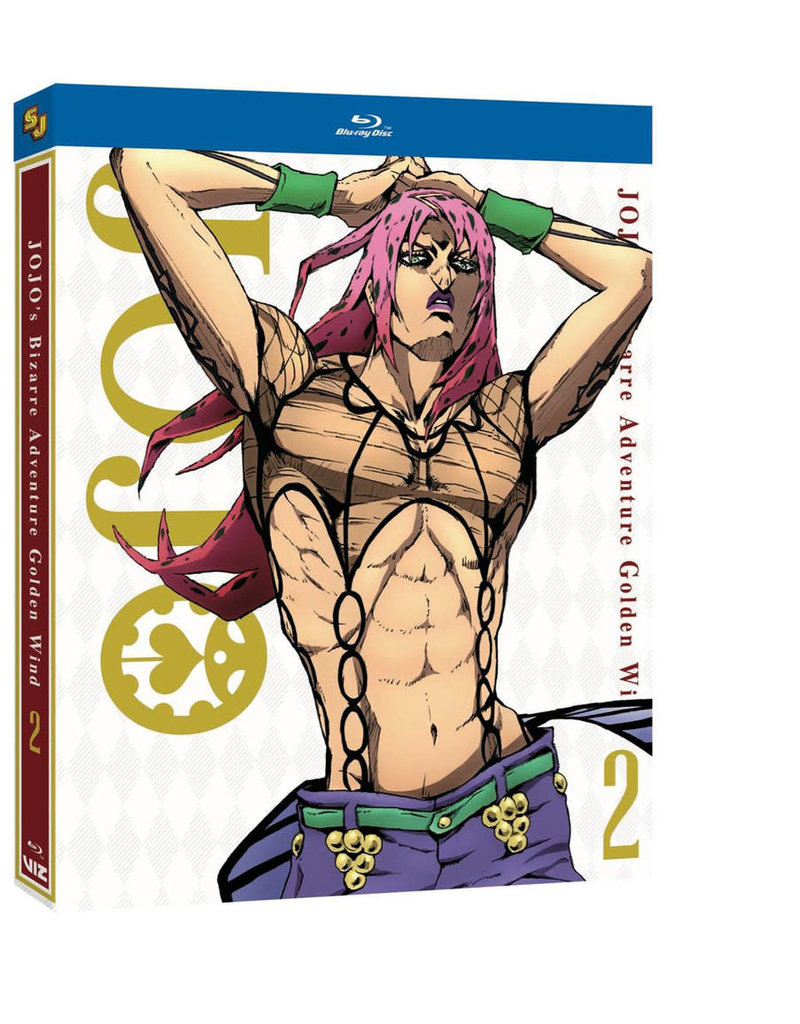 Viz Media JoJo's Bizarre Adventure Golden Wind Set 2 Blu-ray