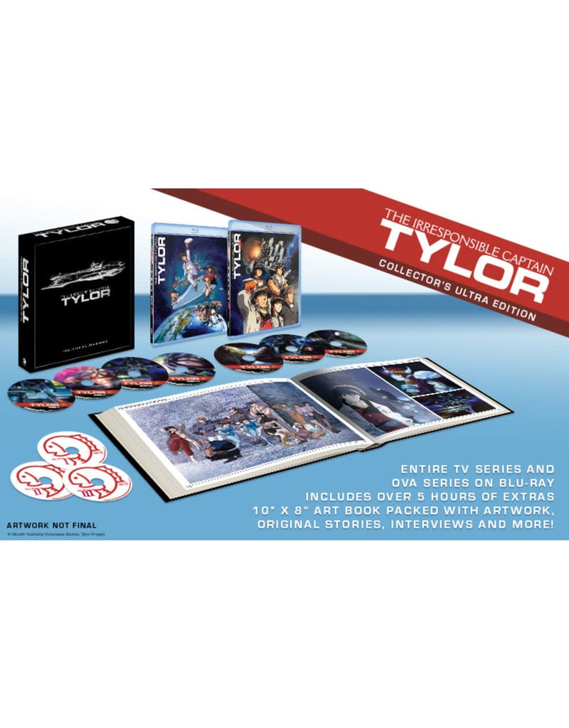Nozomi Ent/Lucky Penny Irresponsible Captain Tylor Collector's Ultra Edition + Artbook Blu-ray