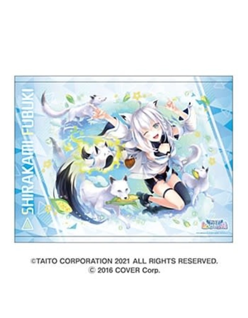 Shirakami Fubuki Rakugaki Kingdom x Hololive B2 Tapestry