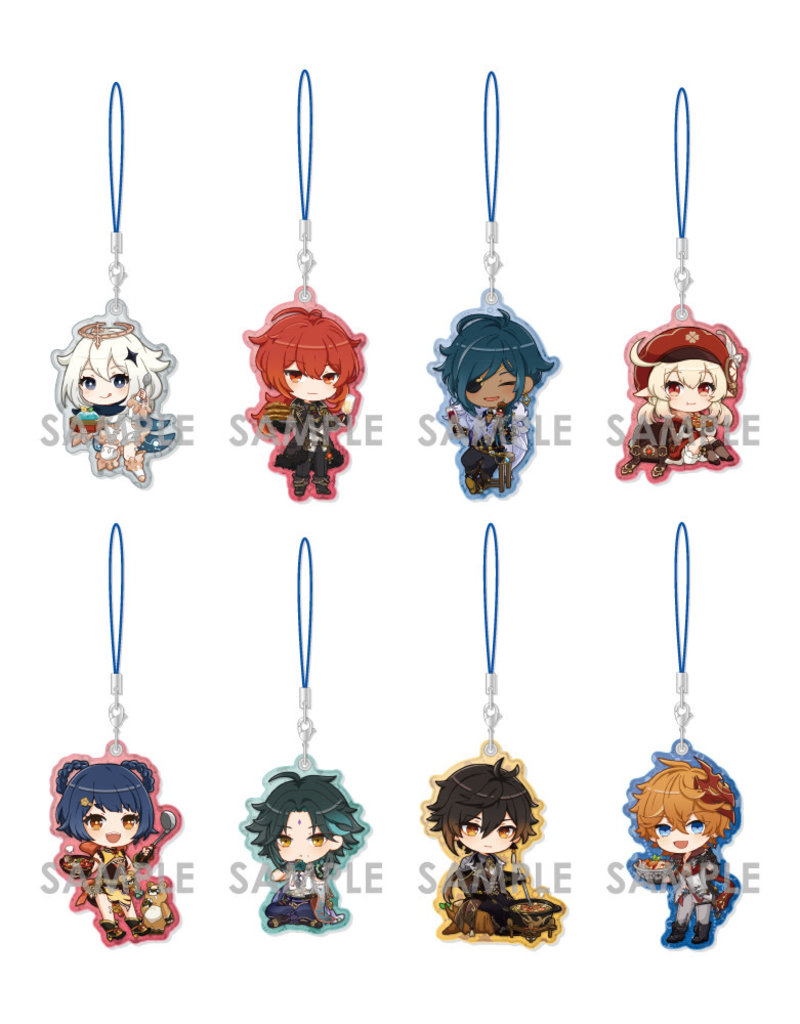 Genshin Impact Pearl Acrylic Collection Charm Sol Intnl