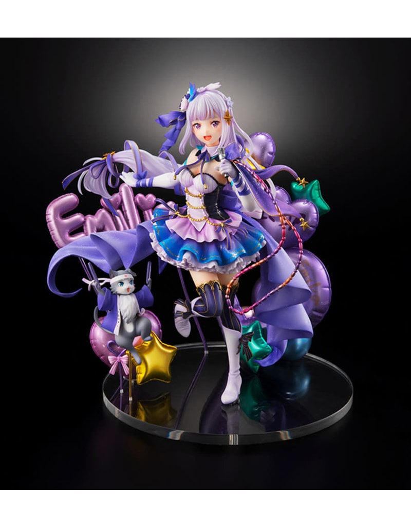 Emilia Idol Version Re:Zero Figure Estream