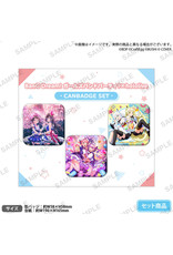 Bushiroad BanG Dream × Hololive Collab Square Can Badge Set