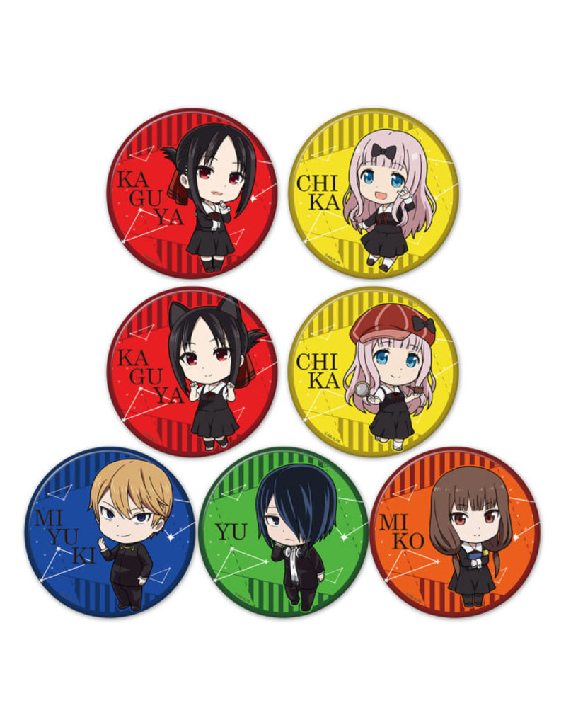 Azumaker Kaguya-sama Love Is War Can Badge Azumaker