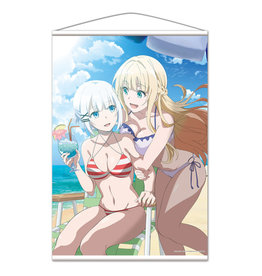 Azumaker Siesta and Charlotte The Detective Is Already Dead B2 Wallscroll