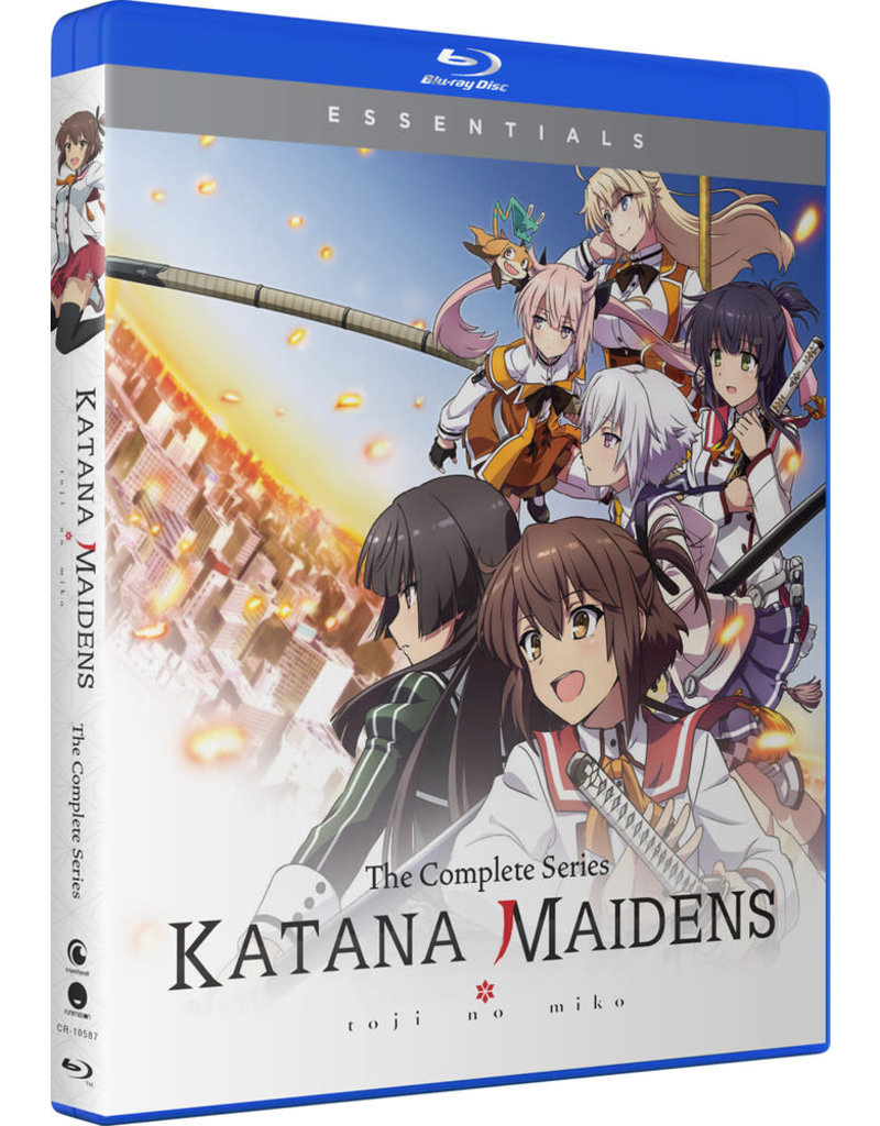 Crunchyroll Ent Katana Maidens Toji no Miko Complete Series Essentials Blu-ray