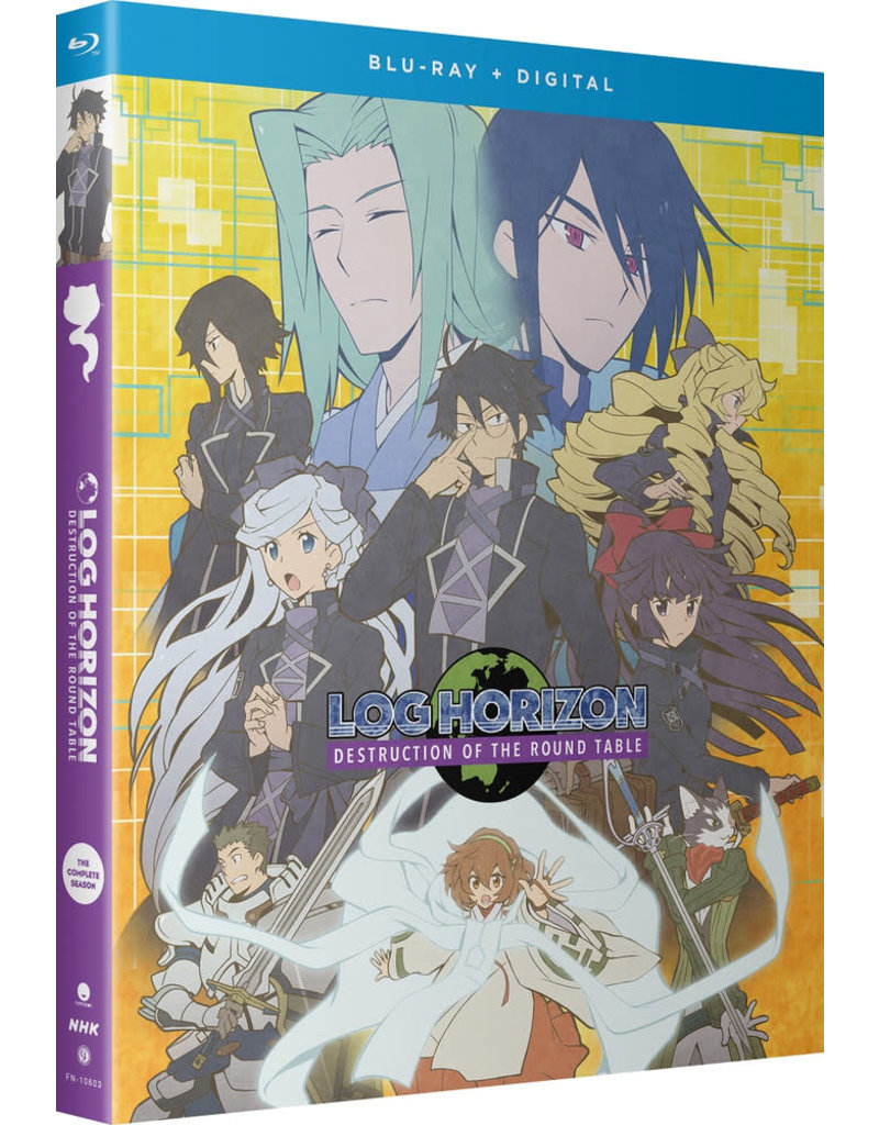 Crunchyroll Ent Log Horizon Destruction of the Round Table Blu-ray