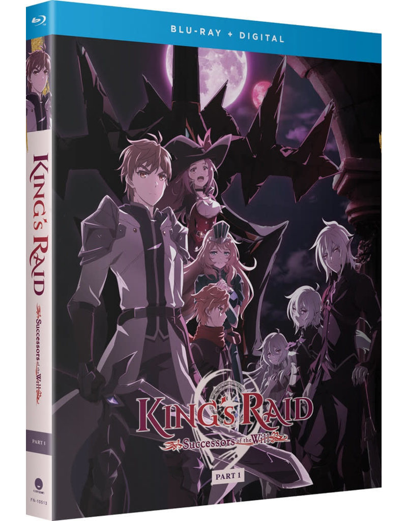Funimation Entertainment King's Raid Successors of the Will Part 1 Blu-ray