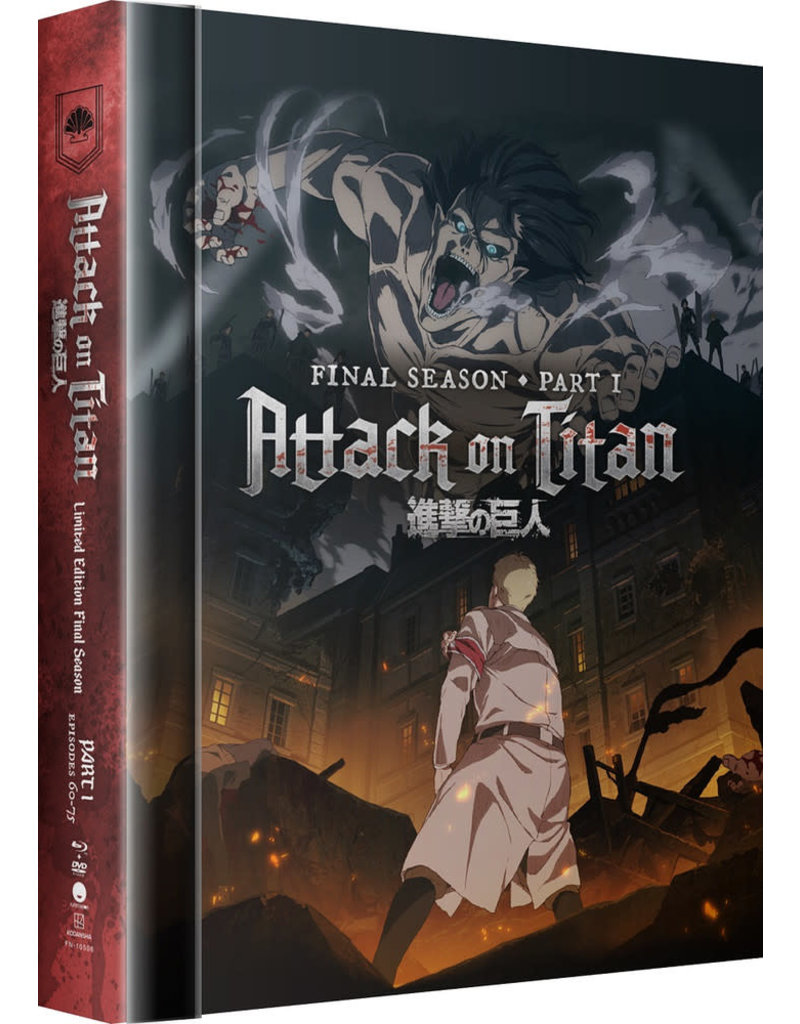 Funimation Entertainment Attack on Titan The Final Season Part 1 Limited Edition Blu-ray/DVD