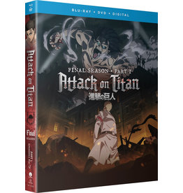 Funimation Entertainment Attack on Titan The Final Season Part 1 Blu-ray/DVD