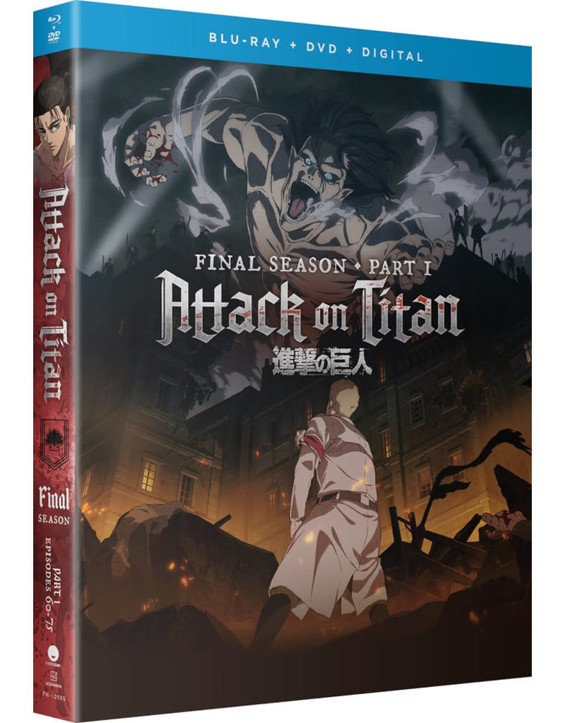 Funimation Entertainment Attack on Titan The Final Season Part 1 Blu-ray/DVD