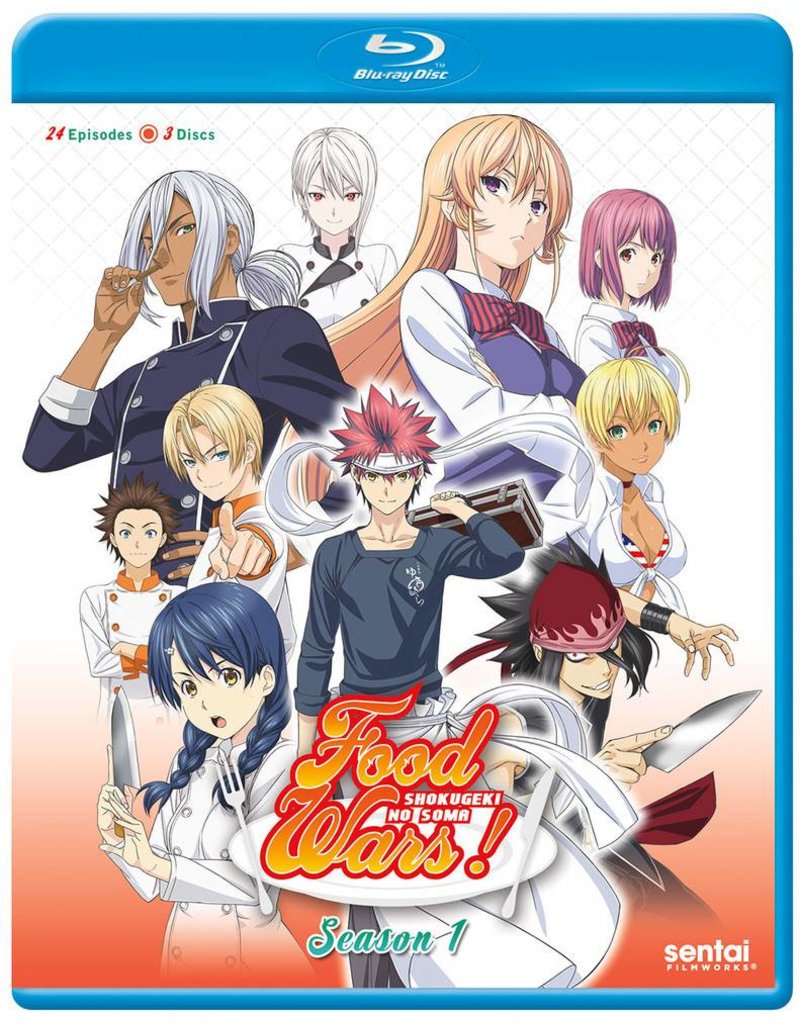 Sentai Filmworks Food Wars! Season 1 Blu-Ray