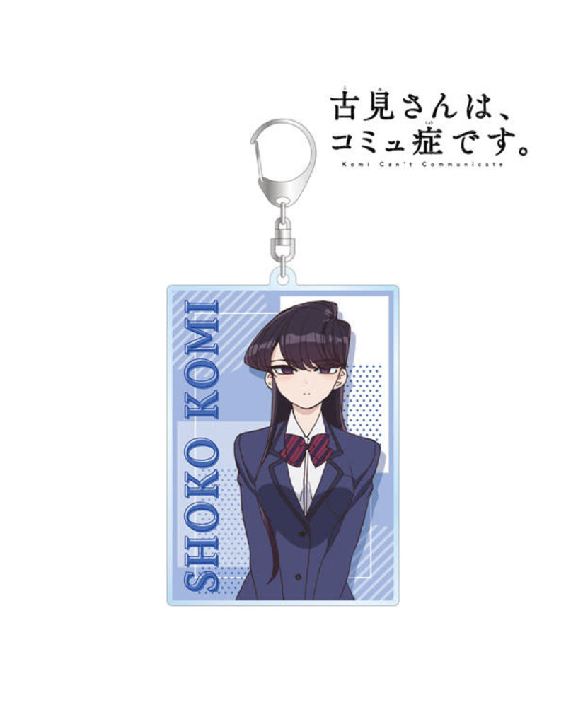 Shoko Komi Komi Can't Communicate Deka Keychain arma bianca