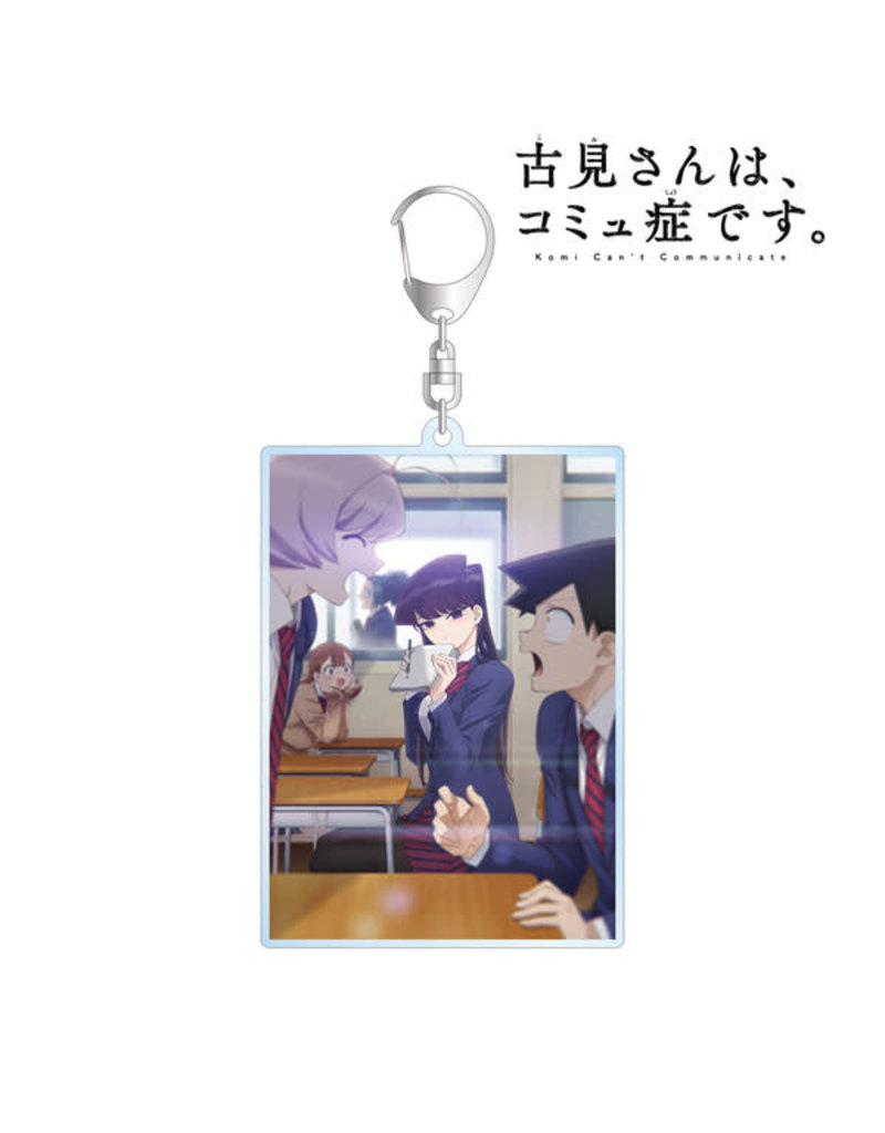 Komi Can't Communicate Big Acrylic Keychain