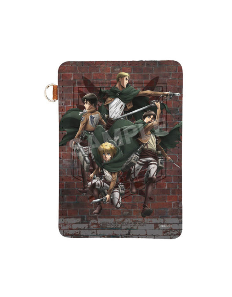 Attack on Titan Leather Type 2 Pass Case