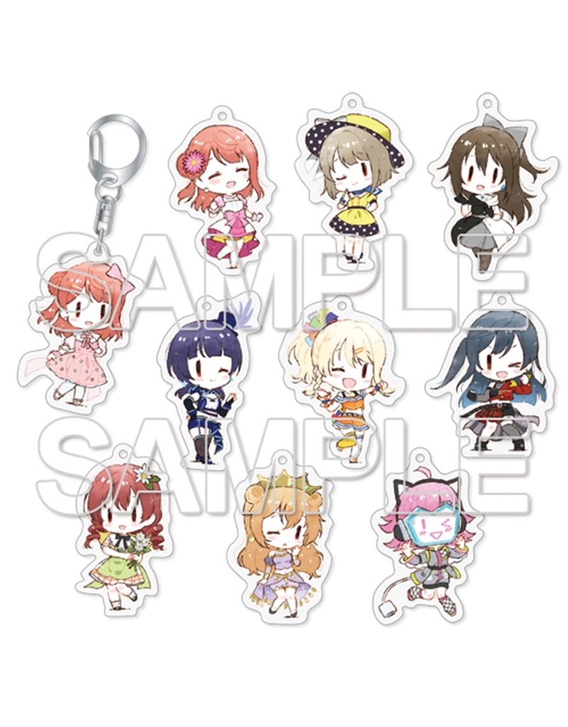 Kadokawa Love Live! Nijigasaki HS Acrylic Keychain Kadokawa