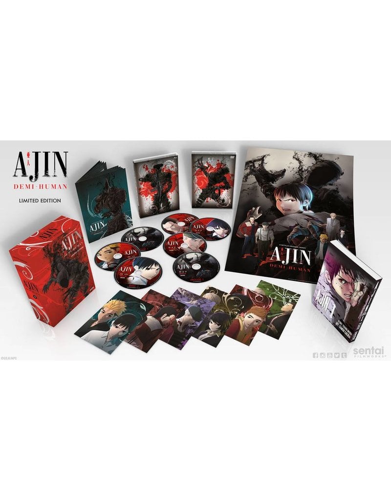 Anime DVD AJIN Vol. 1-13 End GOOD ENG SUB All Region FREE SHIPPING