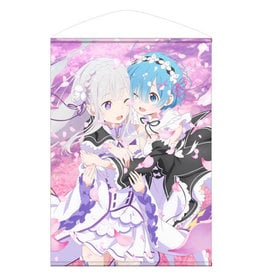 Cospa Emilia and Rem B2 Wallscroll Cospa