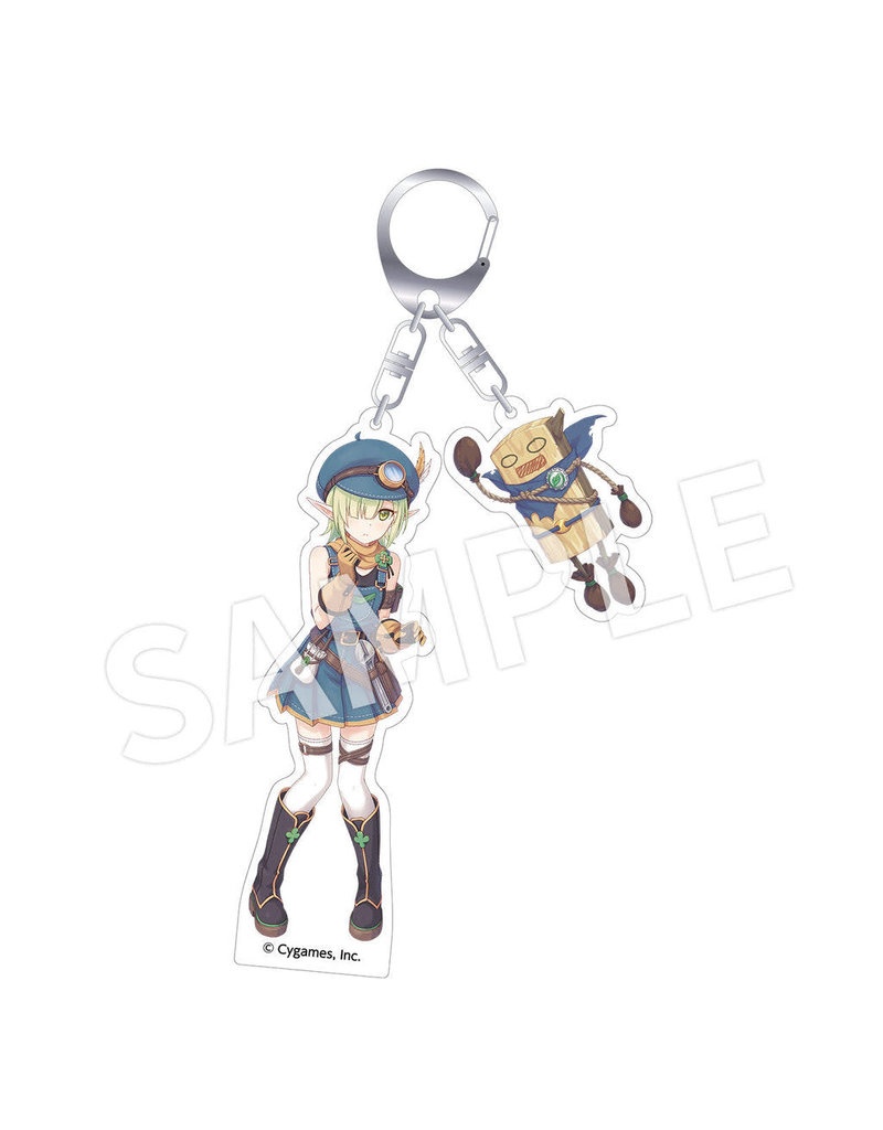 Aoi and Daijobu My Friend V4 Princess Connect Re:Dive Keychain