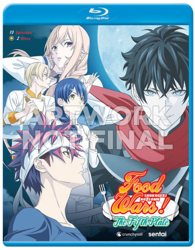 Sentai Filmworks Food Wars! The Fifth Plate Blu-ray