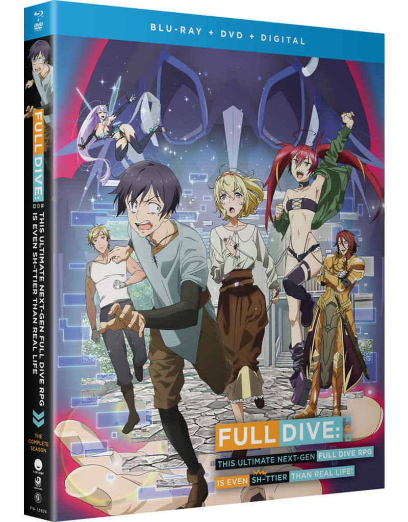 Funimation Entertainment Full Dive This Ultimate Next-Gen Full Dive RPG Is Even Shittier than Real Life! Blu-ray/DVD