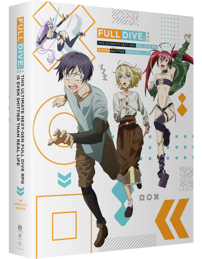 Crunchyroll Ent Full Dive This Ultimate Next-Gen Full Dive RPG Is Even Shittier Than Real Life! Limited Edition Blu-Ray/DVD