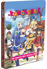 Discotek/Eastern Star Konosuba Season 1 + OVA Steelbook Blu-Ray