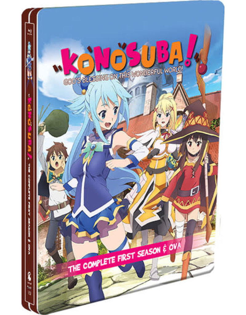 Discotek/Eastern Star Konosuba Season 1 + OVA Steelbook Blu-Ray