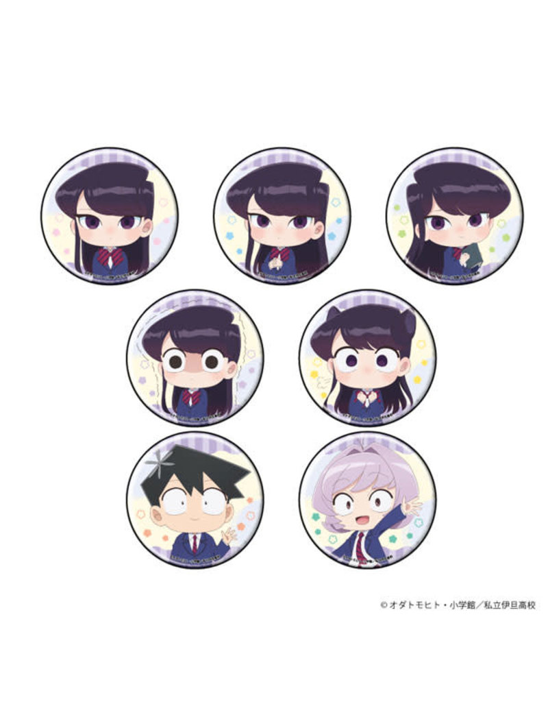 Komi Can't Communicate Can Badge A3