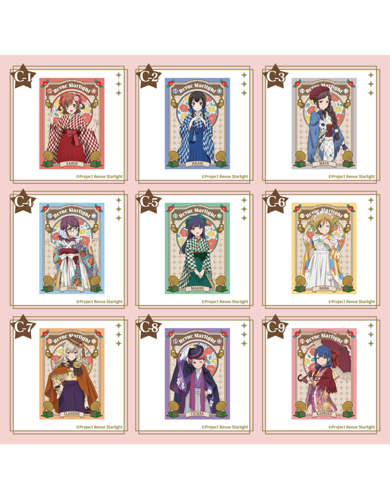 Revue Starlight Taisho Roman A3 Clear Poster