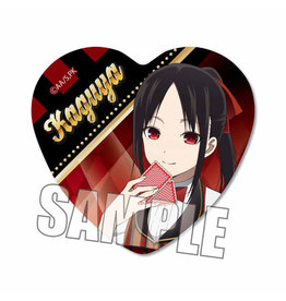 Kaguya-sama Love Is War Dealer Vers Heart Can Badge