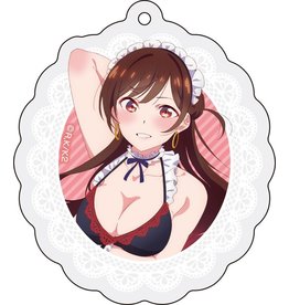 Medicos Rent-A-Girlfriend Swimsuit Maid Acrylic Keychain