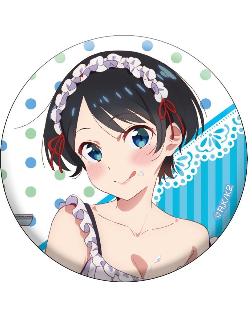 Medicos Rent-A-Girlfriend Swimsuit Maid Can Badge