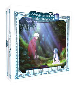 Sentai Filmworks Is It Wrong To Try to Pick Up Girls in a Dungeon?! Season 3 Premium Edition Box Set Blu-ray