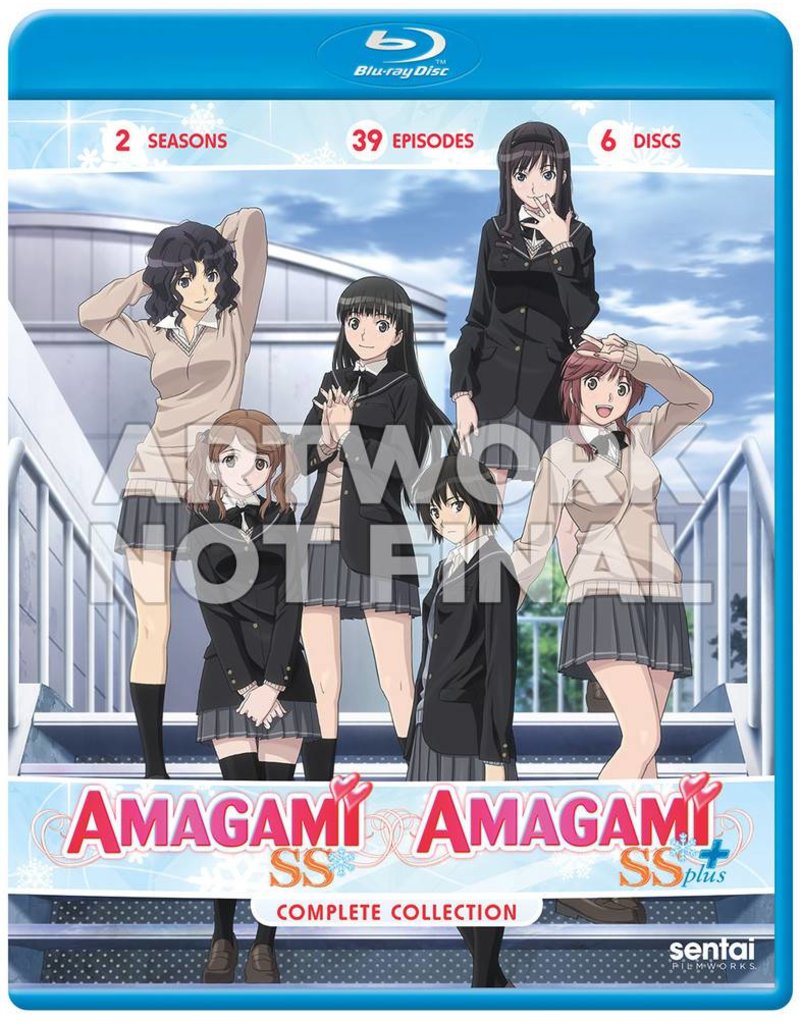 Sentai Filmworks Amagami SS & SS+ Complete Collection Blu-Ray