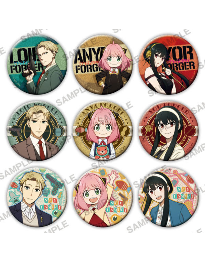 Kadokawa Spy x Family KiraKira Can Badge