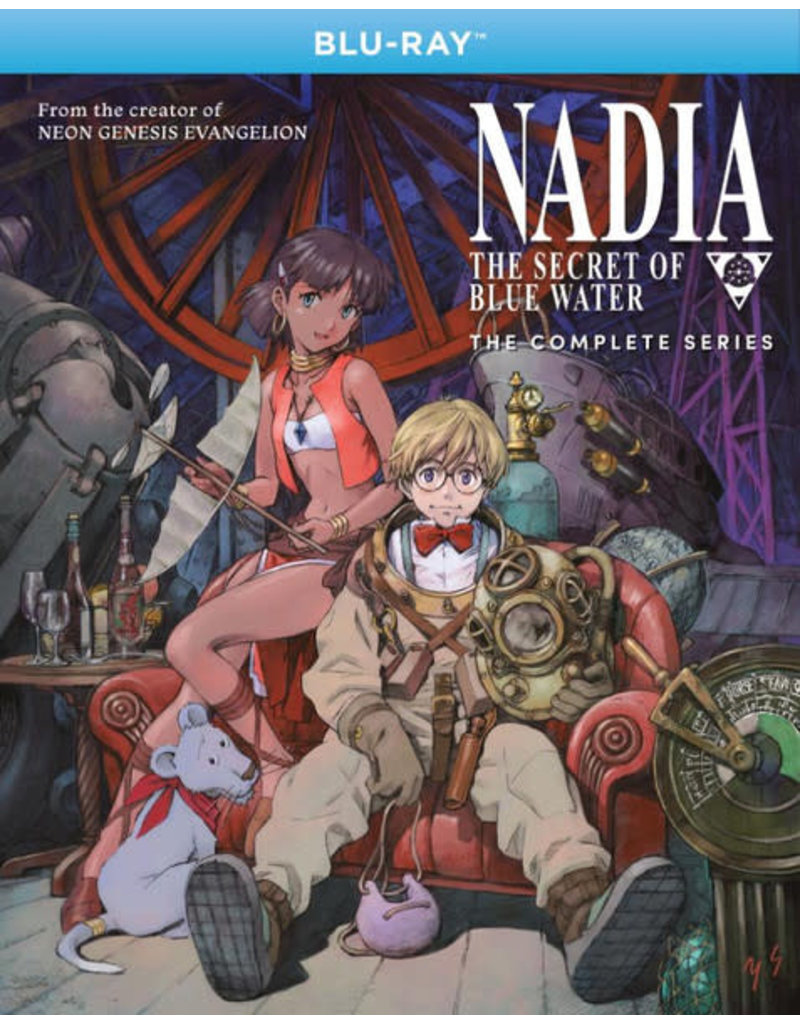 GKids/New Video Group/Eleven Arts Nadia The Secret of Blue Water Blu-ray