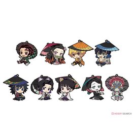 Chugai Contents Demon Slayer Petanko Japanese Umbrella Trading Strap