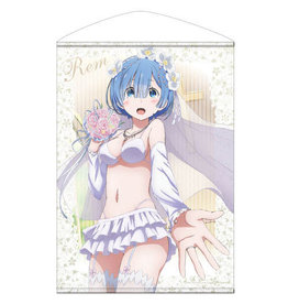 Cospa Rem Re:Zero Wedding Vers B2 Wallscroll