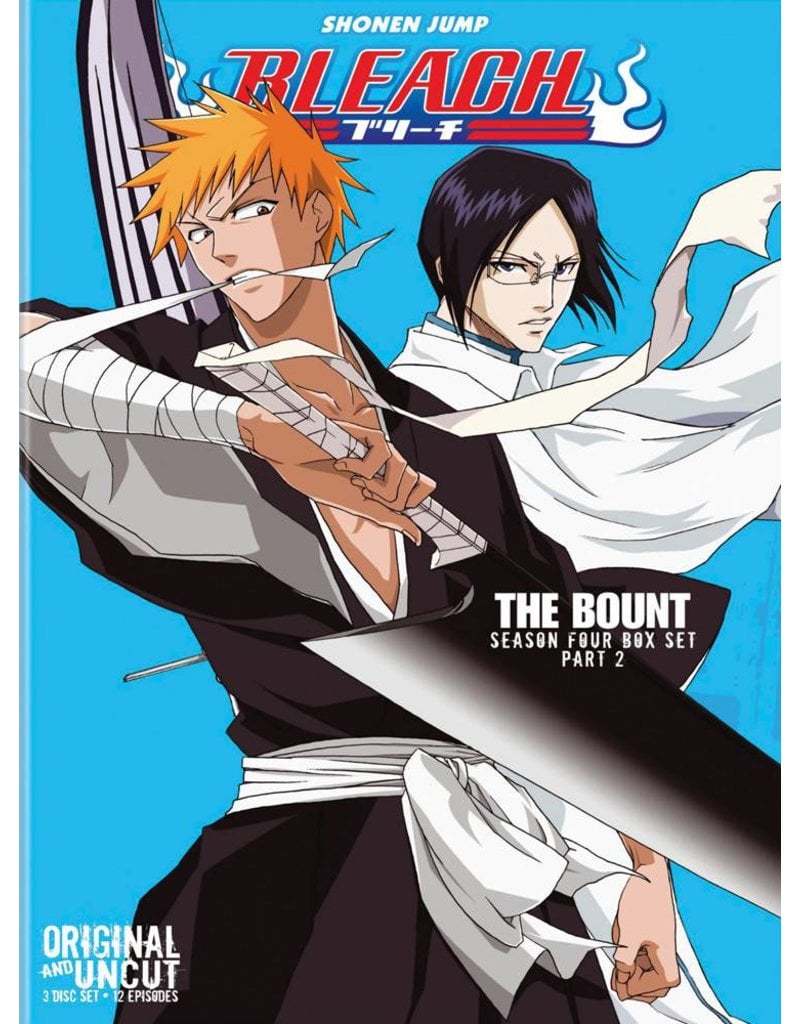 Viz Media Bleach Uncut Set 4 Part 2 Eps 80 91 Dvd Collectors Anime Llc