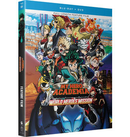 Funimation Entertainment My Hero Academia World Heroes' Mission Blu-ray/DVD