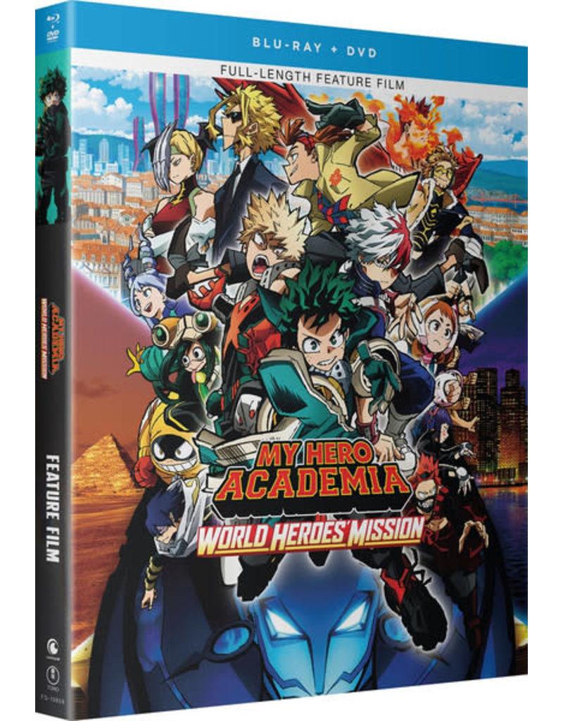 Funimation Entertainment My Hero Academia World Heroes' Mission Blu-ray/DVD