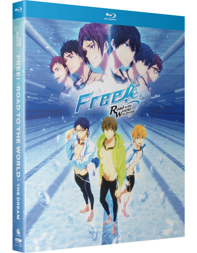 Funimation Entertainment Free! Road to the World The Dream Movie Blu-ray