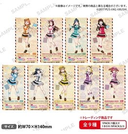 Bushiroad Love Live! SIF 2022 Ticket Style Trading Sticker Aqours