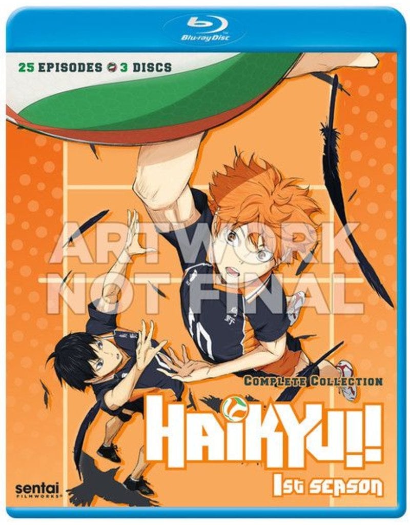 Sentai Filmworks Haikyu!! Complete Season 1 Blu-Ray