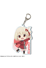 License Agent Lycoris Recoil Big Acrylic Keychain License Agent