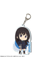 License Agent Lycoris Recoil Big Acrylic Keychain License Agent